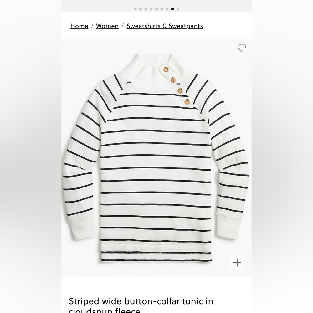 J.Crew Fleece Sweatshirt